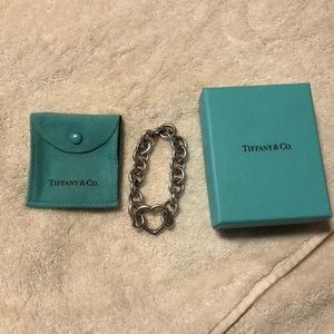 Authentic Tiffany & Co Open Heart Link Bracelet